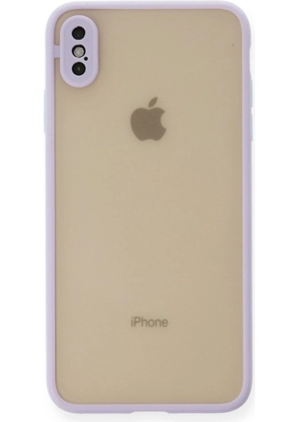Buğz Iphone x Kılıf Montreal Silikon Kapak - Mor