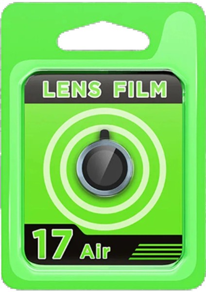 Apple iPhone 17 Air Raze Metal Kamera Lens - MAVI-(5796)