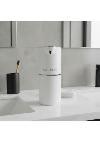 Linaren Ir Sensörlü - Şarjlı - 4 Farklı Seviyeli - Geniş Hazne & Ipx6 Dayanıklılık Sertifikalı Köpük Sıvı Sabunluk - Beyaz modelleri