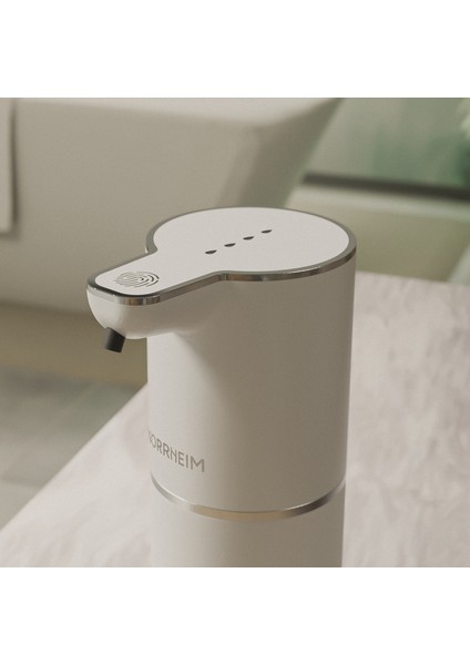 Linaren Ir Sensörlü - Şarjlı - 4 Farklı Seviyeli - Geniş Hazne & Ipx6 Dayanıklılık Sertifikalı Köpük Sıvı Sabunluk - Beyaz fırsatları