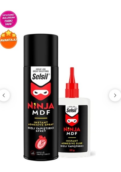 2k Mdf Hızlı Yapıştırıcı 200 ml + 50 g