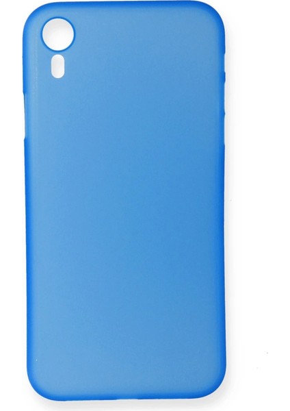 Buğz Iphone Xr Kılıf Pp Ultra Ince Kapak - Mavi