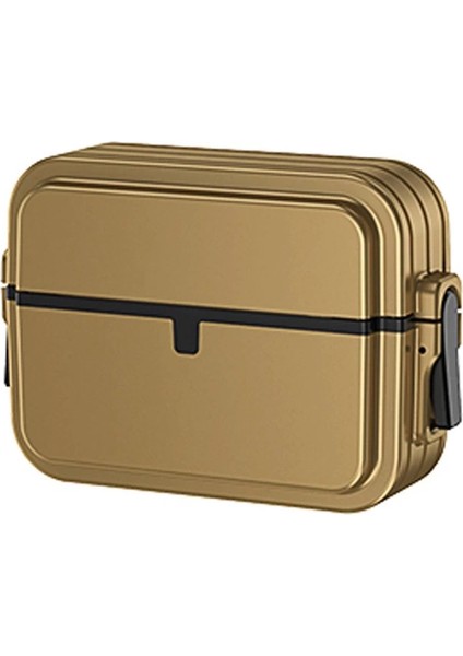 Buğz Airpods 3 (3.nesil) 404 Kilitli Kılıf - Gold