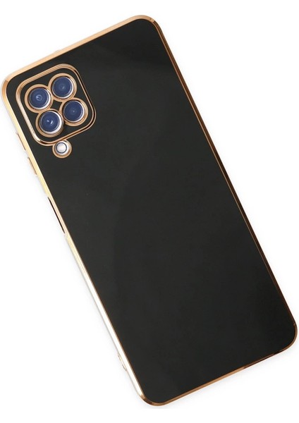 Buğz Samsung Galaxy A12 Kılıf Volet Silikon - Siyah modelleri