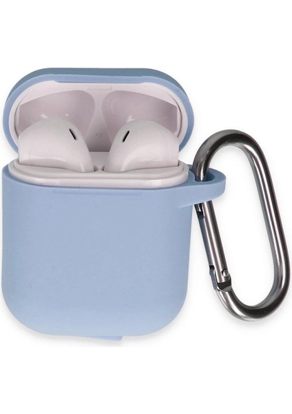 Buğz Airpods 2 (2.nesil) Hang Kılıf - Mavi