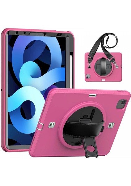 Buğz Ipad Pro 11 (2020) Kılıf Strap-C Otterbox Tablet Kapak - Pembe