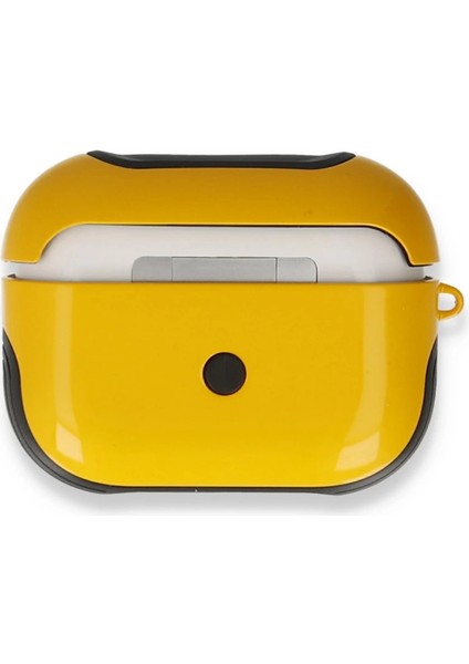 Buğz Airpods Pro (1.nesil) 3in1 Kılıf - Sarı modelleri