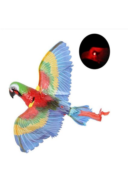 Buğz Uçan Papağan Kedi Oyuncağı