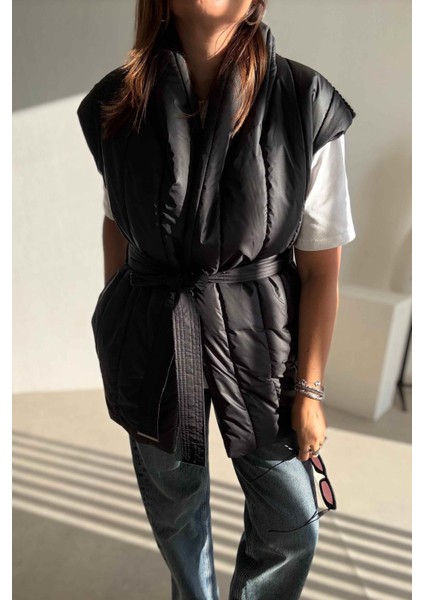 Siyah Trikolu Şişme Yelek fırsatları