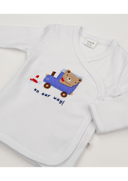 10 Parça Erkek Bebek Hastane Çıkışı Hediye Seti