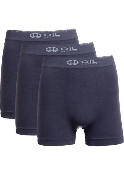Oıl Company Buğz Termal Lacivert 3'lü Boxer Seamless Iıı. Seviye