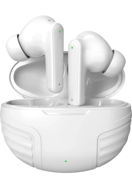Buğz Newface Ls-19 Aktif Gürültü Engelleyici Özellikli Bluetooth 5.4 Kablosuz Airpods Kulaklık - Beyaz