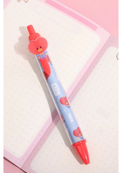 BT21 Lisanslı Figürlü Tükenmez Kalem (1.0 Mm, Siyah) fiyatları