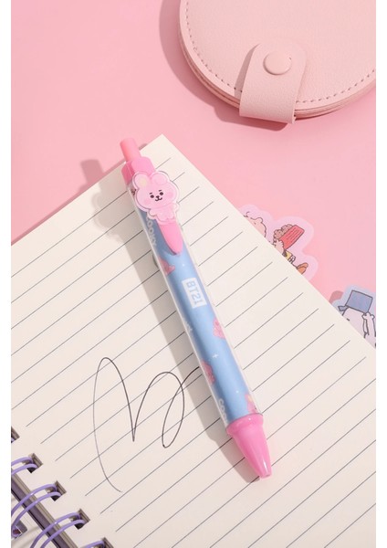 BT21 Lisanslı Figürlü Tükenmez Kalem (1.0 Mm, Siyah) fırsatları