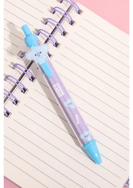 BT21 Lisanslı Figürlü Tükenmez Kalem (1.0 Mm, Siyah) indirimleri