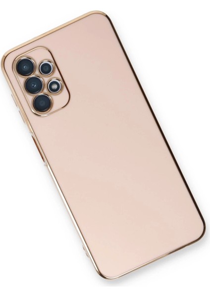 Buğz Samsung Galaxy A13 4g Kılıf Volet Silikon - Pembe modelleri