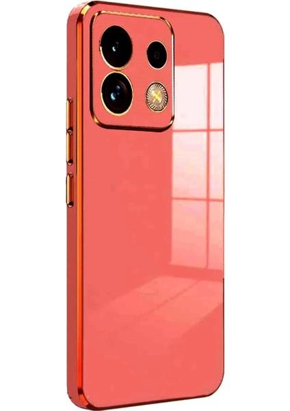 Buğz Newface Xiaomi Redmi Note 13 Pro 5g Kılıf Volet Silikon - Kırmızı