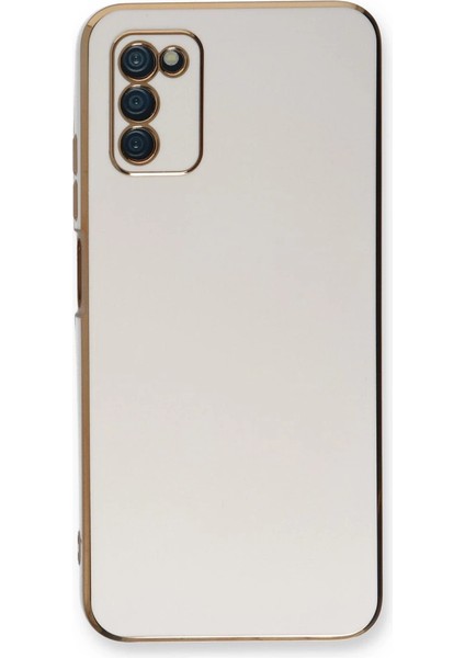 Buğz Samsung Galaxy A03S Kılıf Volet Silikon - Beyaz fiyatları
