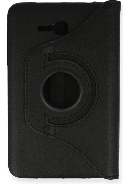 Buğz Samsung Galaxy T110 / T113 Tab 3 Lite 7 Kılıf 360 Tablet Deri Kılıf - Siyah fiyatları