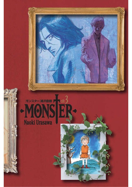 Monster 1-2-3 Manga Seti (3 Kitap) / Anime-Manga Sticker ve Kartpostal Hediye modelleri
