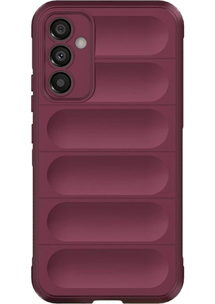 Buğz Newface Samsung Galaxy A05S Kılıf Optimum Silikon - Bordo