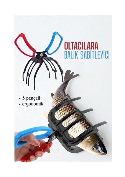 Hsnet Balıkçılar Için Balık Sabitleyici - Oltadan Kolay Balık Çıkarma Makası