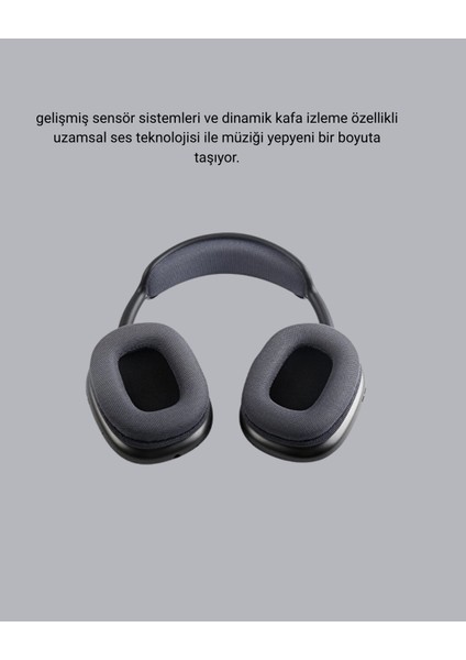 P9 Pro Plus Bluetooth Kulak Üstü Kulaklık – H1 Çipli Aktif Gürültü Engelleme Uzamsal Ses De fiyatları