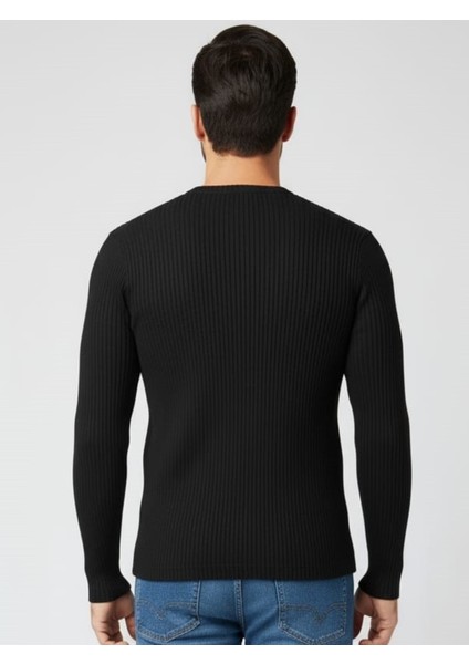 Kaşkorse Uzun Kollu Basic T-Shirt Body