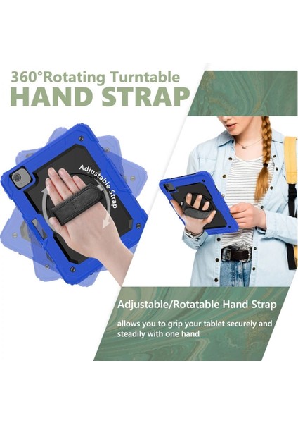 Buğz Ipad Pro 11 (2020) Kılıf Pars Tablet Kapak - Mavi