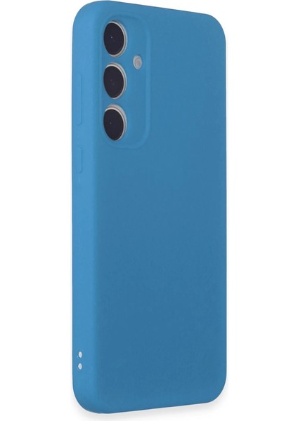 Buğz Newface Samsung Galaxy A55 5g Kılıf First Silikon - Mavi fiyatları