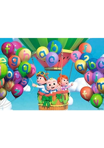 2X12 Parça Puzzle Cocomelon modelleri