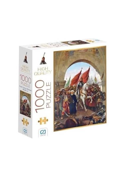 Mehmet 1000 Parça 2,2mm Kalınlık 48X68CM Profesyonel Hobi Puzzle Yapboz Serisi