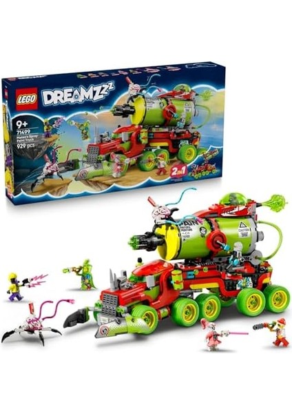 Mateo Nun Sprey Boya Kamyonu 71499-9 Yaş ve Üzeri Hayranı Çocuklar Için Interaktif Kamyon Içeren Yaratıcı Oyuncak Yapım Seti, Doğum Günü Hediyesi (929 Parça) modelleri