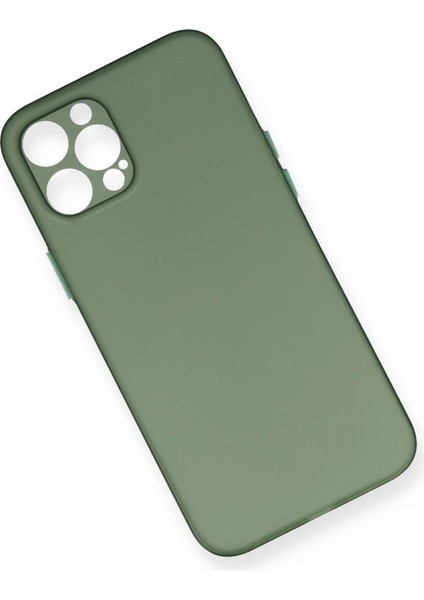 Buğz Iphone 12 Pro Max Kılıf Pp Ultra Ince Kapak - Yeşil modelleri