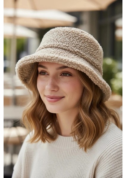 AW24 Sheforshe 13593 Bucket Şapka / Camel
