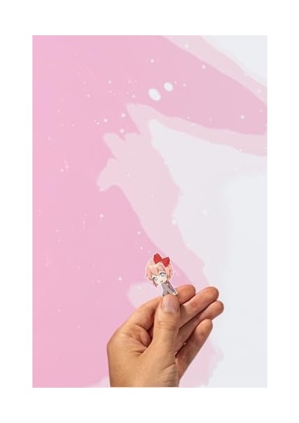 Doki Doki Literature Club! Paketi/bullet Journal Defter Çıkartma Ajanda Laptop Etiket, 8674163524685