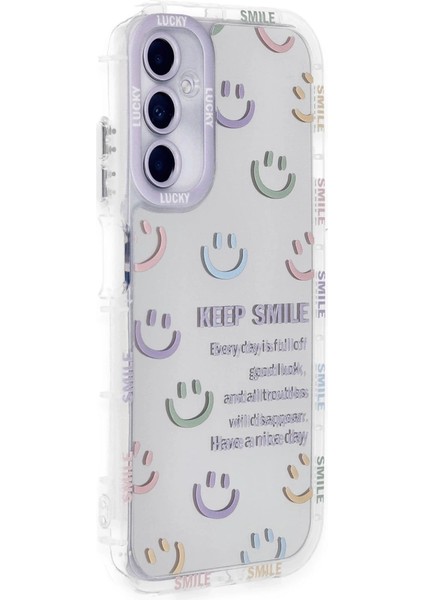 Buğz Newface Samsung Galaxy A05S Kılıf Reflexion Desenli Kapak - Desen 2