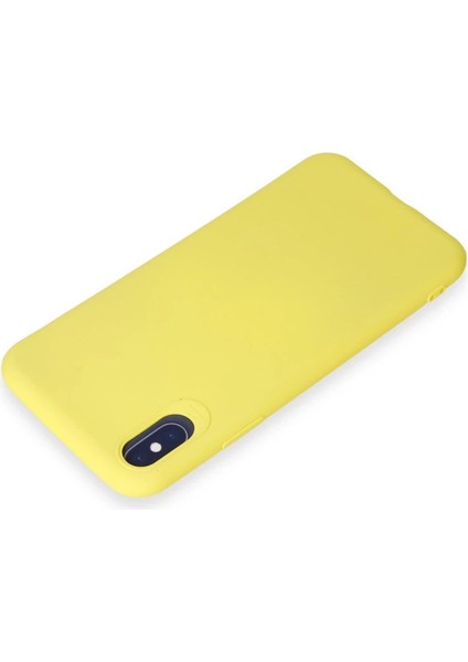 Buğz Iphone x Kılıf First Silikon - Sarı modelleri