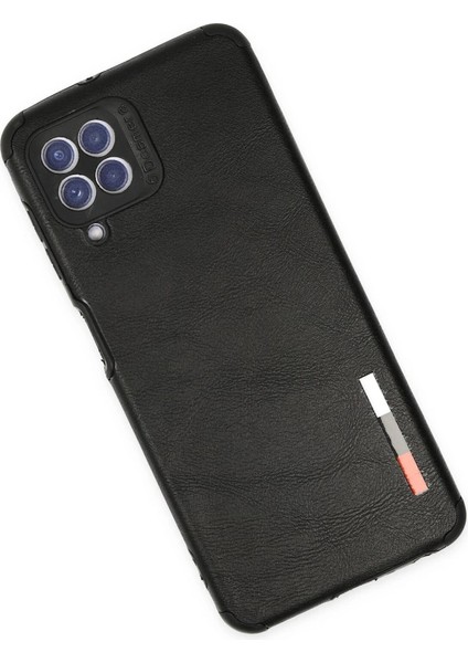 Buğz Samsung Galaxy A22 Kılıf Loop Deri Silikon - Siyah modelleri