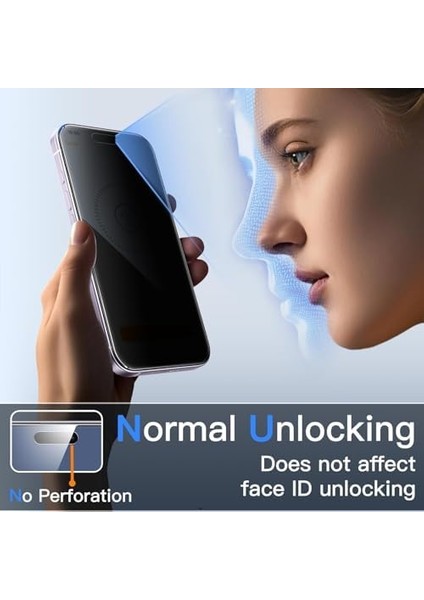 360 Derece Tam Hayalet Hiç Bir Yerden Görünmeyen Premium Üst Kalite 17 Pro Uyumlu Hayalet Cam - Privacy Temperli Cam Ekran Koruyucu, Çizilmez, Darbe DAYANIKLI,%100 Gizlilik Koruması modelleri