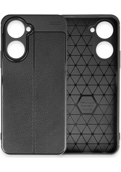 Buğz Newface Vivo Y18 Kılıf Auto Focus Kapak - Siyah fırsatları