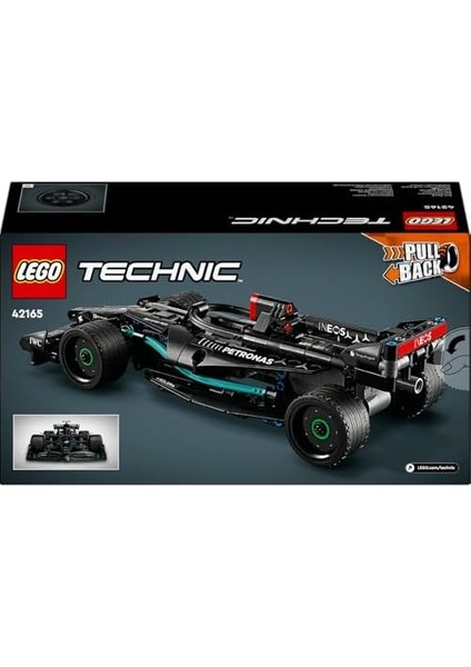 -Amg F1 W14 E Performance Pull-Back 42165 - 7 Yaş ve Üzeri Çocuklar Için Hediye Fikri, Orijinal Detaylar ve Çek-Bırak Fonksiyonu Içeren Yaratıcı Oyuncak Yapım Seti (240 Parça)