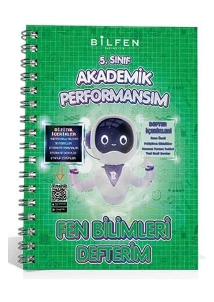 Fen Bilimleri 5 Akademik Performansım Defterim Yayıncılık