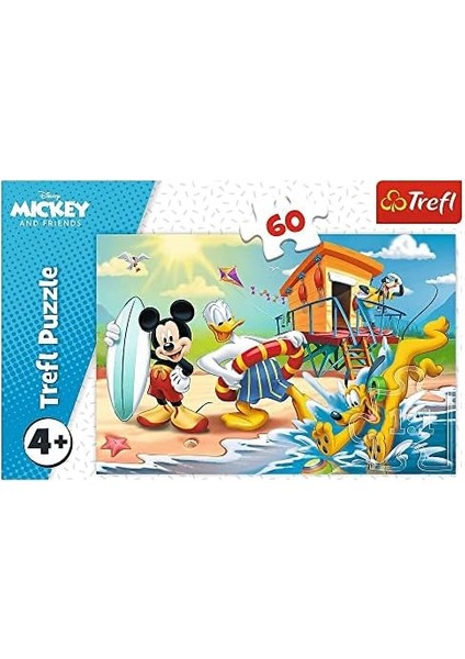 Çoçuk Puzzle Interestıng Day For Mıkı And Frıends 60 Parça Puzzle