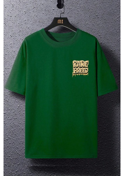 Rare Breed Sırt Baskı Detaylı Erkek Oversize T-Shirt fırsatları