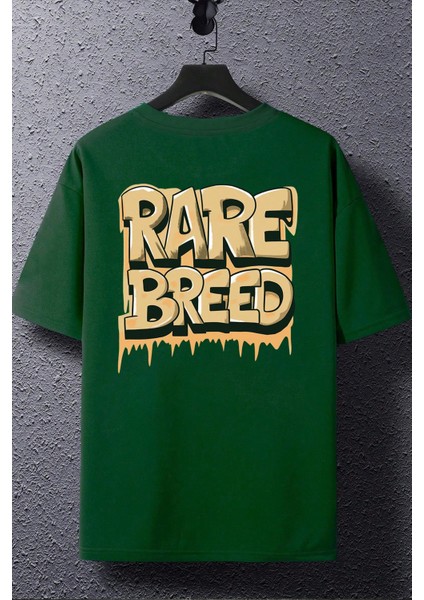 Rare Breed Sırt Baskı Detaylı Erkek Oversize T-Shirt indirimleri