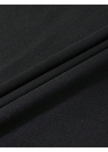 Çicekler Çizme Sırt Baskı Detaylı Kadın Oversize T-Shirt