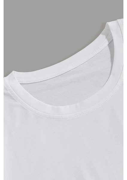 Çapa Baskılı Erkek Oversize T-Shirt modelleri