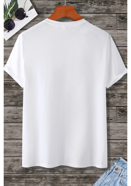 Çapa Baskılı Erkek Oversize T-Shirt fırsatları