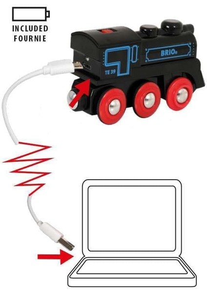 USB ile Şarj Edilebilir Lokomotif modelleri
